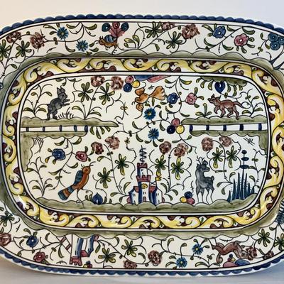 Provence Hand Painted Serving Platter from Portugal ~ Williams Sonoma