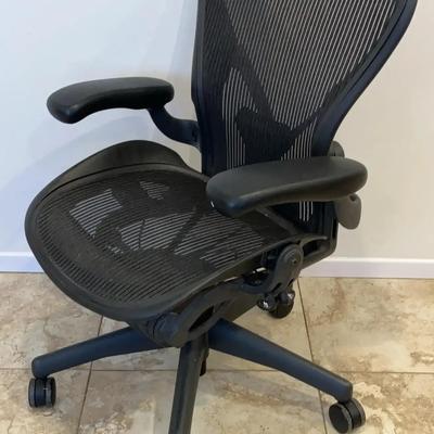 Herman Miller Office Chair Mesh Black 