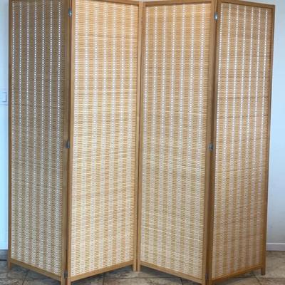 4 Panel Room Divider