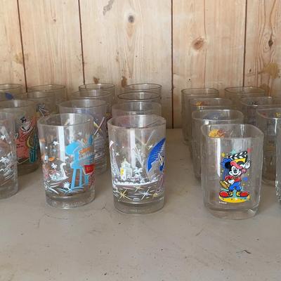 Vintage Mickey Mouse Glassware