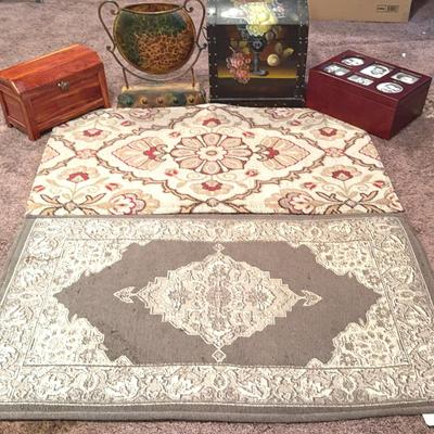 Decorative Boxes And Rugs