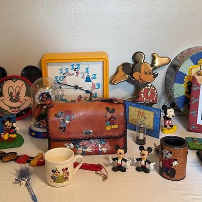 Mickey Mouse Clocks, Books And More 