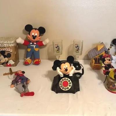 Vintage Mickey Mouse Characters 