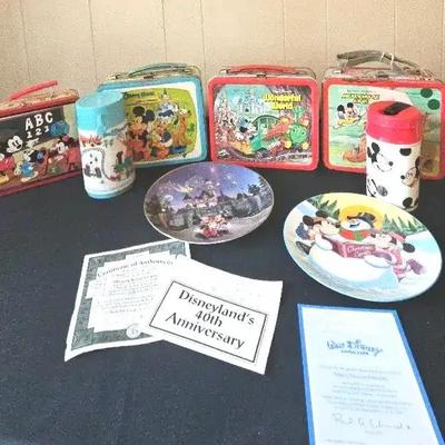 Metal Mickey Lunch Boxes 