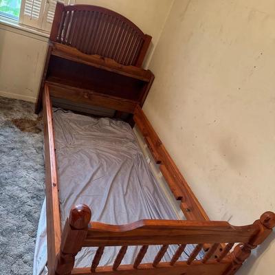 Twin Bed Frame And Headboard 