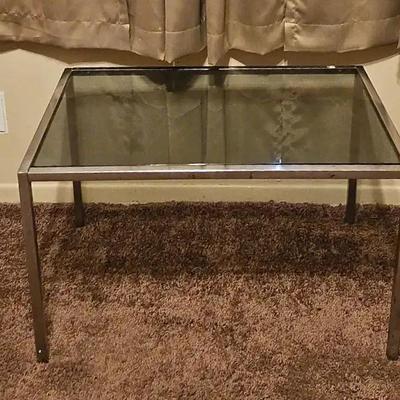 Glass Top Table 