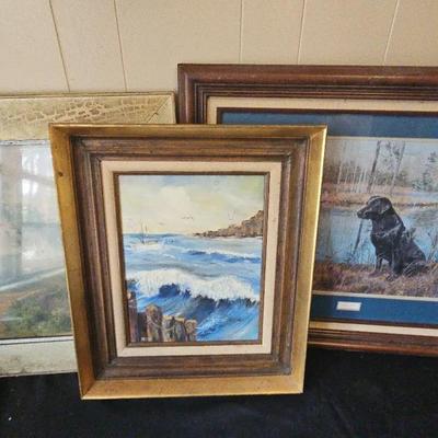 3 Framed Art 
