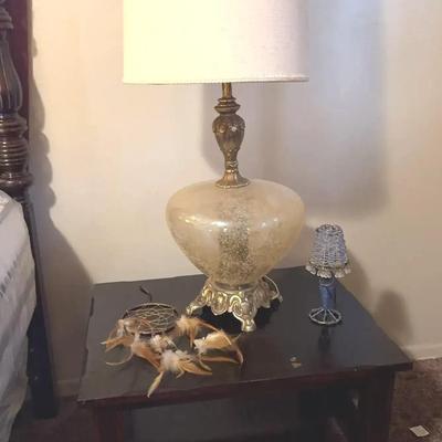 Nightstand And Lamp 2