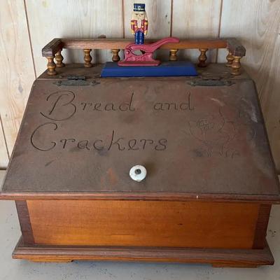 Wood Bread Box