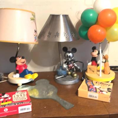 Mickey Lamps