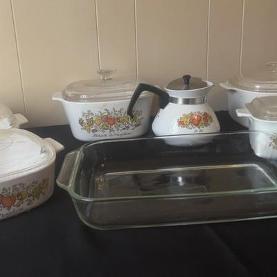 Corning Ware And Pyrex