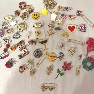 Costume Broaches And Pins