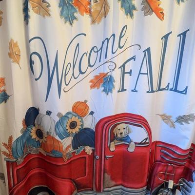 Red Truck Bathroom Decor