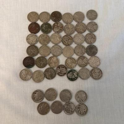 Buffalo Nickels And Nickels 