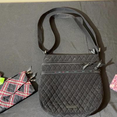 Vera Bradley Quilted Crossbody Bag & Wallet Lot 