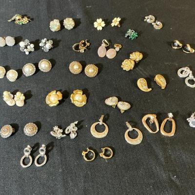 Lot of Costume Earrings