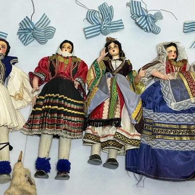 Lot Of Greek Dolls 