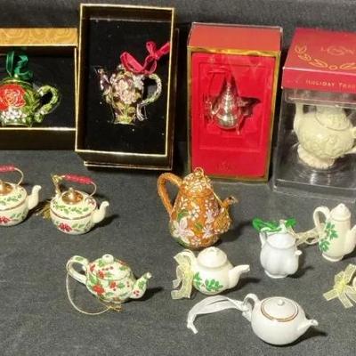 Teapot Ornaments