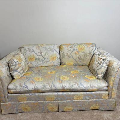 American of Martinsville Upholstered Sofa with Matching Pillows