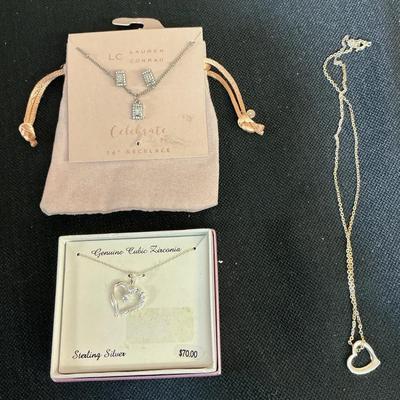 Necklaces and Set Of Earrings