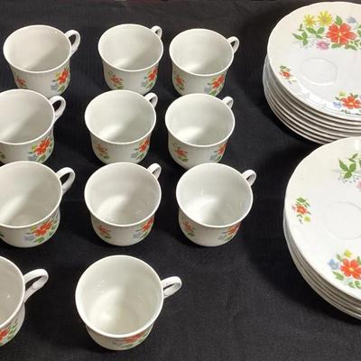 Taste Setter by Sigma “Nosegay” Floral China Set – Made in Japan