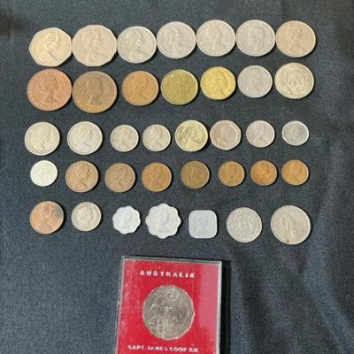 International Commonwealth Coin Collection Including British, Canadian & Australian Coins