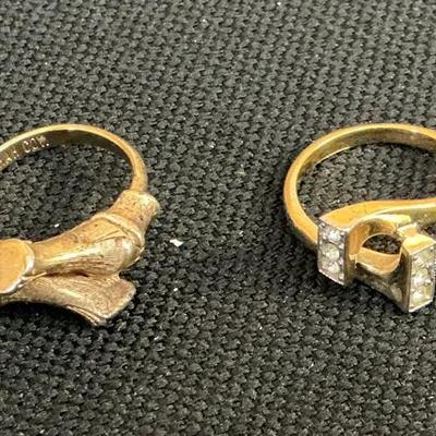 Assorted Vintage and Costume Ring Lot