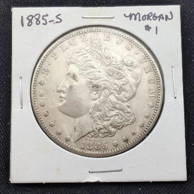 1885-S Morgan Dollar