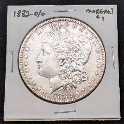 1882 O/O Morgan Dollar