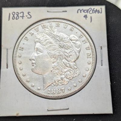 1887-S Morgan Dollar