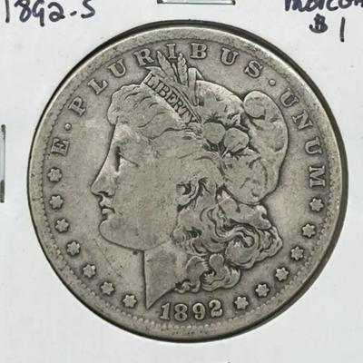 1892-S Morgan Dollar 