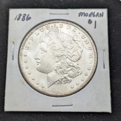 1886 Morgan Dollar
