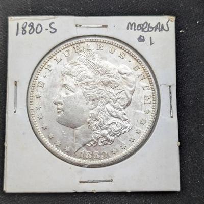 1880-S Morgan Silver Dollar 
