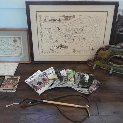 Equestrian Memorabilia & Decor, Bloodhorse Magazines, Equestrian Books & More
