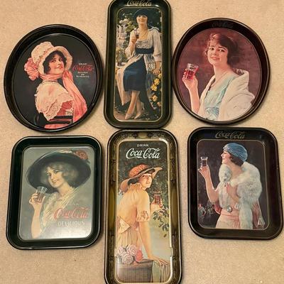 Decorative Coca Cola Metal Trays, Brass Plates