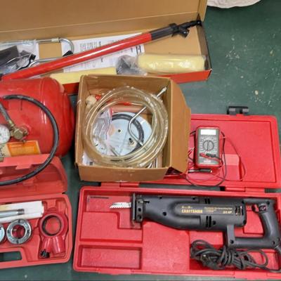 Craftsman 3/4 HP Reciprocating Saw Plus Lot