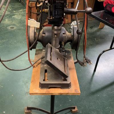 Black And Decker Drill Press And Grinder & 2nd Grinder