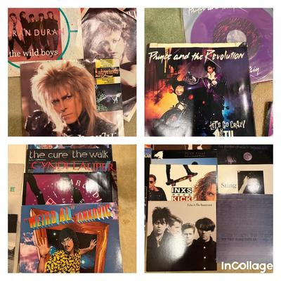 Vintage Vinyl Records-Sting, Culture Club, Prince, Duran Duran