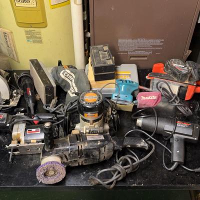 Craftsman, Black And Decker Power Tools Large Lot