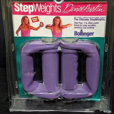 Denise Austin StepWeights 1 lb Hand Weights – New in Package