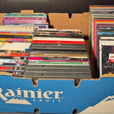 DVD Movie Lot – Approx. 50+ DVDs – Mixed Genres