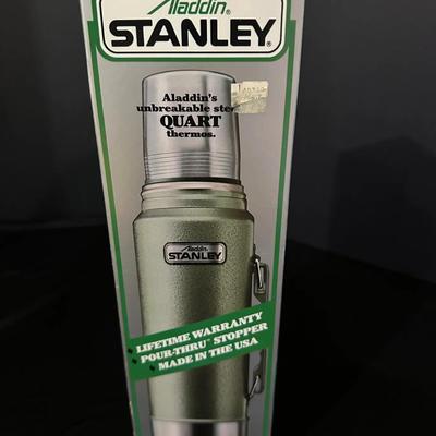 Aladdin Stanley 1-Quart Steel Thermos w/ Cup & Original Box