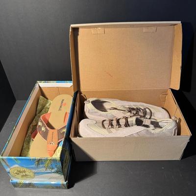 Easy Spirit Comfort Walking Shoes & Margaritaville Flip Flop Sandals – New in Boxes