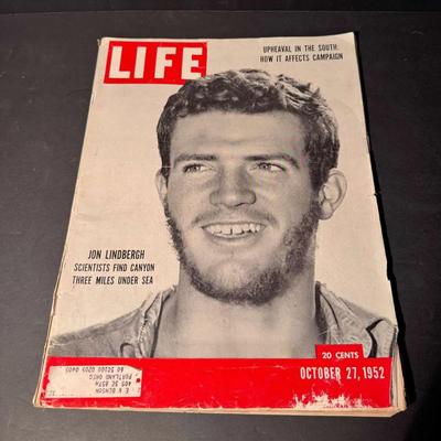 Vintage LIFE Magazine – October 27, 1952 – Original Issue