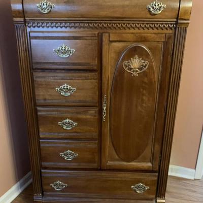 Solid Wood Armoire