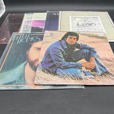 (6) Vinyl Record Albums 