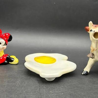 (4) Whimsical Collectible Pieces 