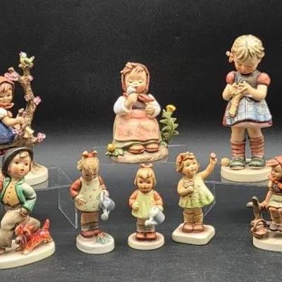 (8) Collectible Hummell Figurines- Lot #4