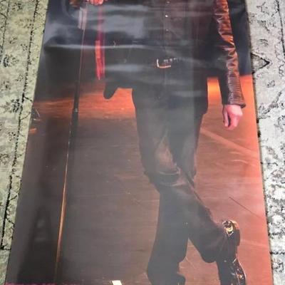 RARE- Barry Manilow "Get Rhythm Back" Campaign Poster