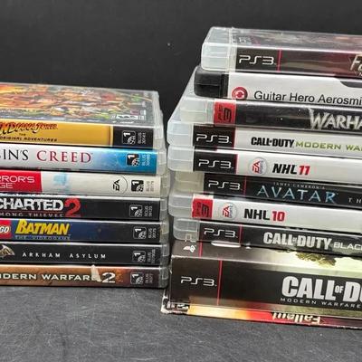 Lot of Assorted Playstation3 Games